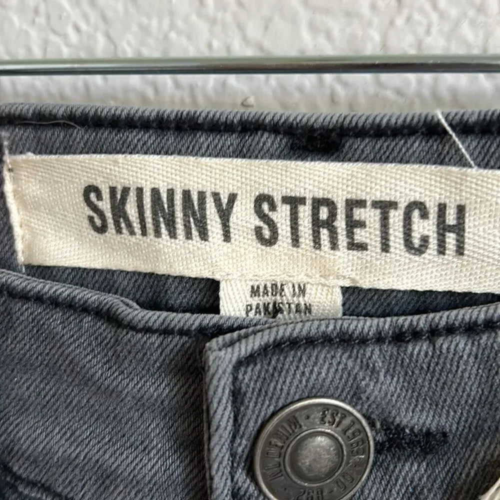 New Look Men skinny stretch jeans black 30R /32 NWT